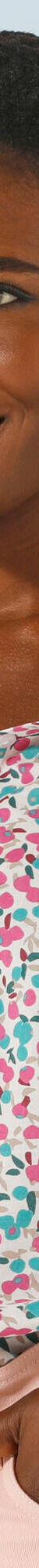 Chemisier imprimé pois, voile de coton (blanc / rose) Chemisier imprimé pois, voile de coton (blanc / rose)